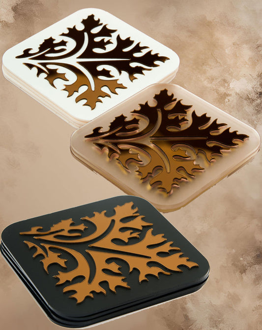 Regal Oakleaf Copper Trivets