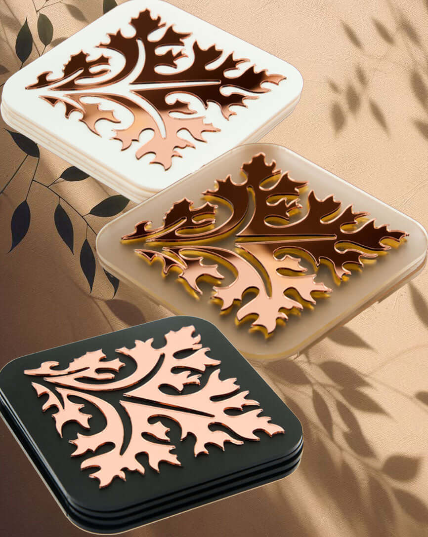 Regal Oakleaf RoseGold Trivets